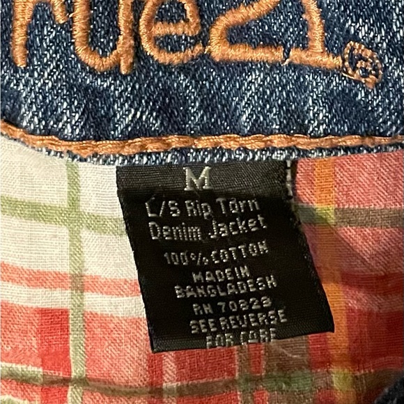 COPY - Rue21 Denim Jacket - Picture 3 of 3